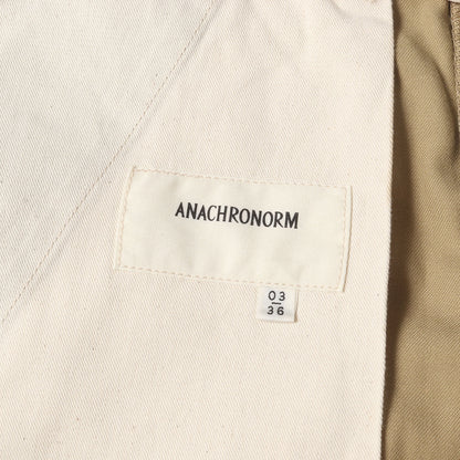 25SS ペンキ加工 ワイド ミリタリー チノパンツ(PAINTED NO TUCK WIDE CHINO TROUSERS)