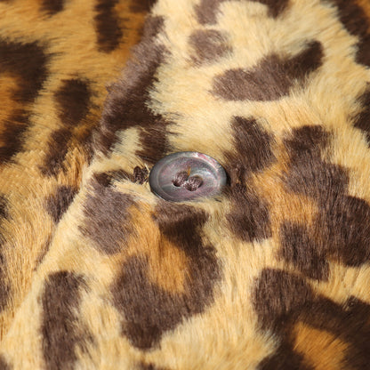 90s 初期モデル レオパード フェイクファー 半袖シャツ(デッドストック / 1994年製)