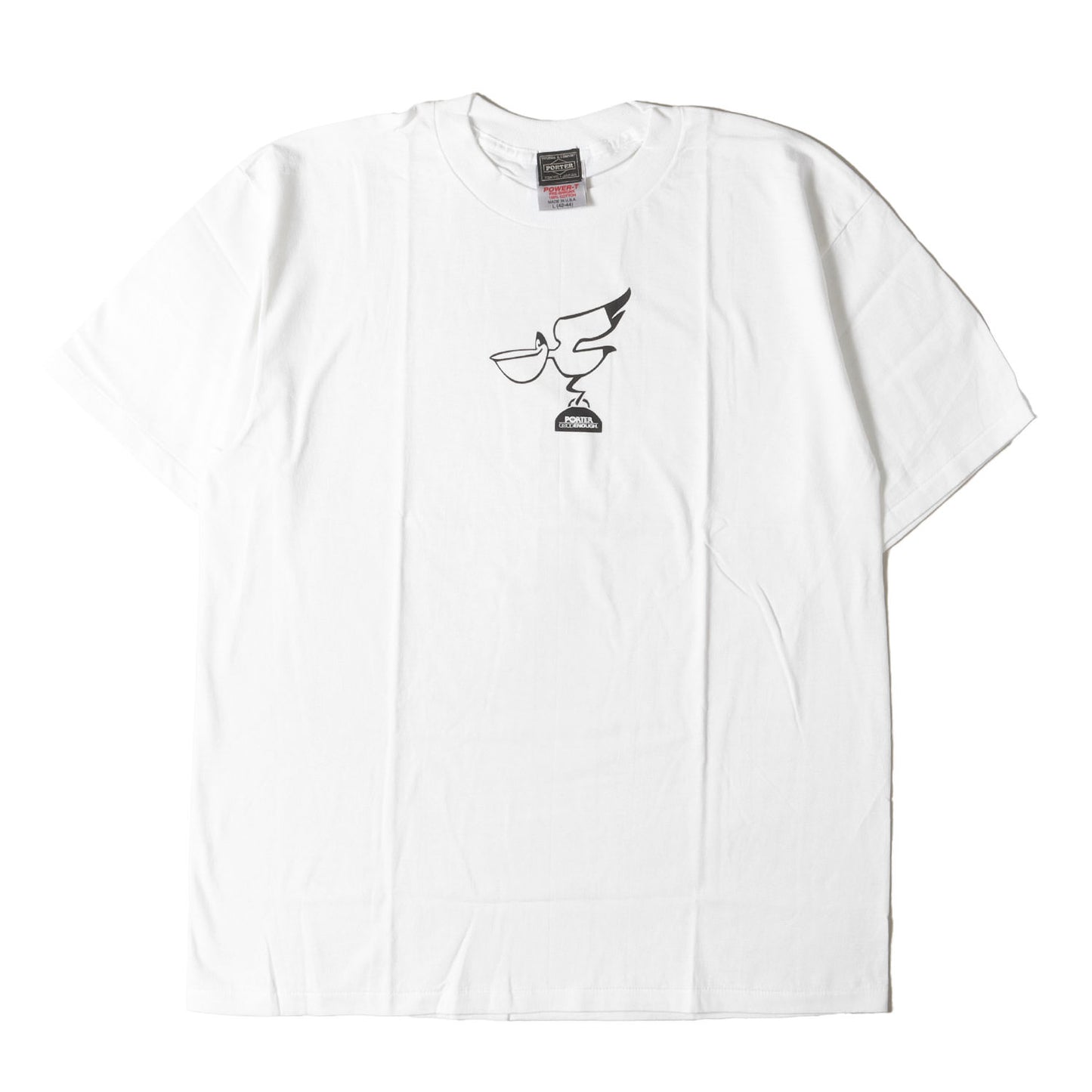 90s ×PORTER ペリカンロゴ Tシャツ(デッドストック)