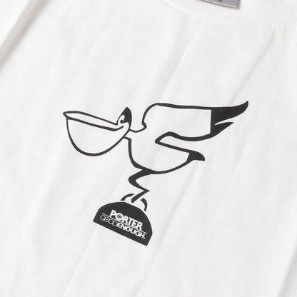 90s ×PORTER ペリカンロゴ Tシャツ(デッドストック)