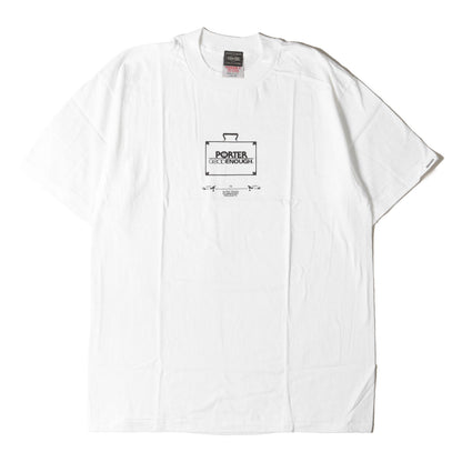 90s ×PORTER トランクロゴ Tシャツ(デッドストック)