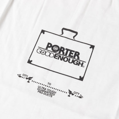 90s ×PORTER トランクロゴ Tシャツ(デッドストック)