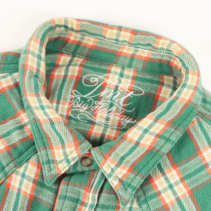 ヘビー ダブルガーゼ ウエスタン チェックシャツ(W-GAZE CHECK SHIRTS)
