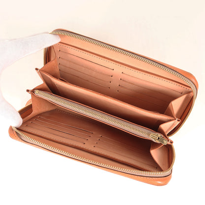 ラウンドジップ レザー オーガナイザーケース