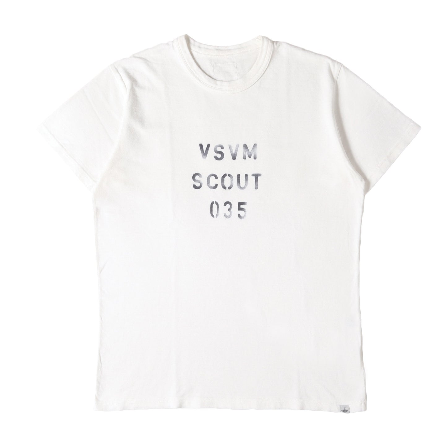 ステンシルプリント クルーネック Tシャツ(STENCIL VINTAGE CREW S/S)