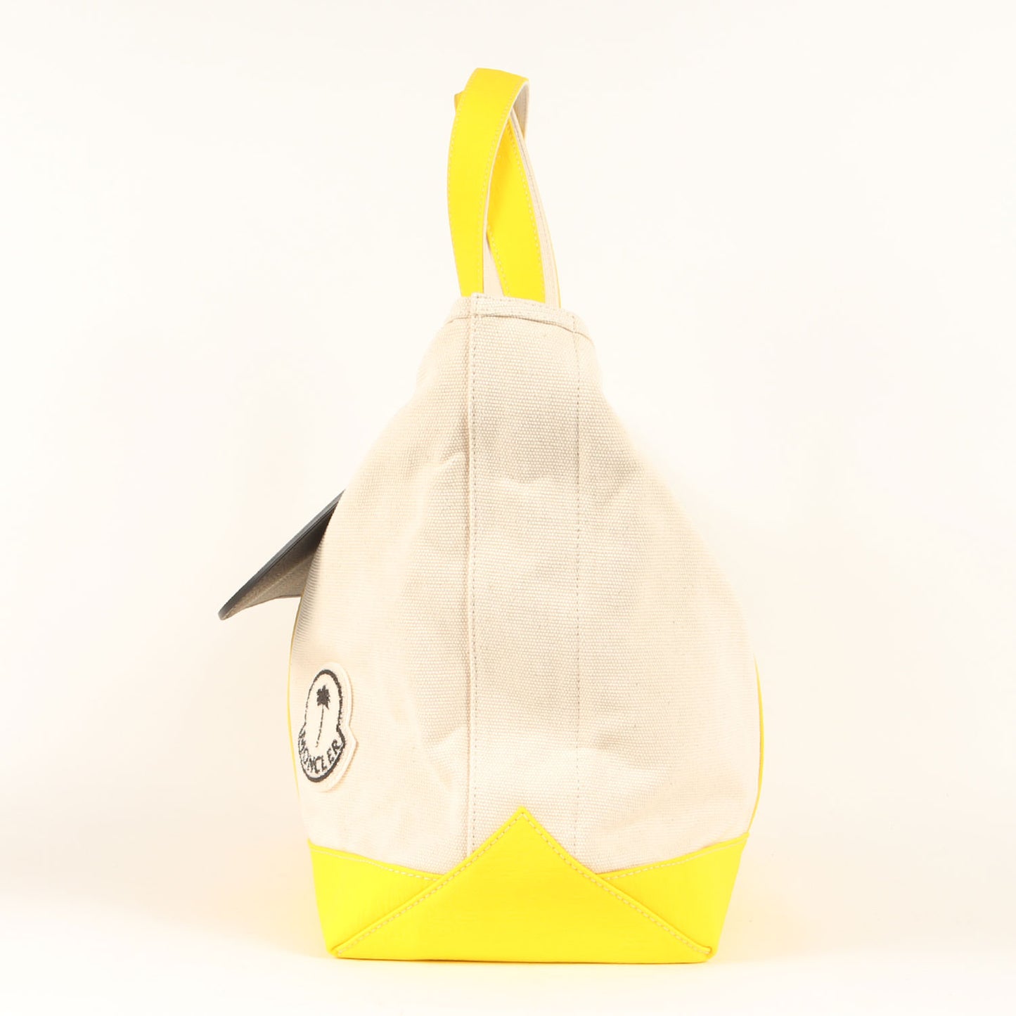 23AW ×Palm Angels GENIUS 8 レザーパーツ付き キャンバストートバッグ(TOTE)