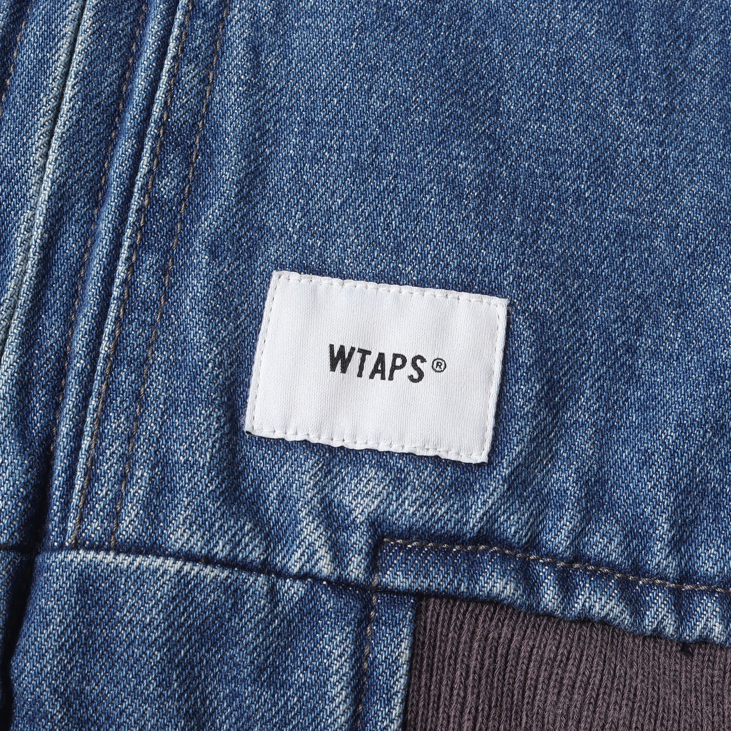 エンボスロゴ 裏地キルティング デニム フード ジャケット(VICE / JACKET)