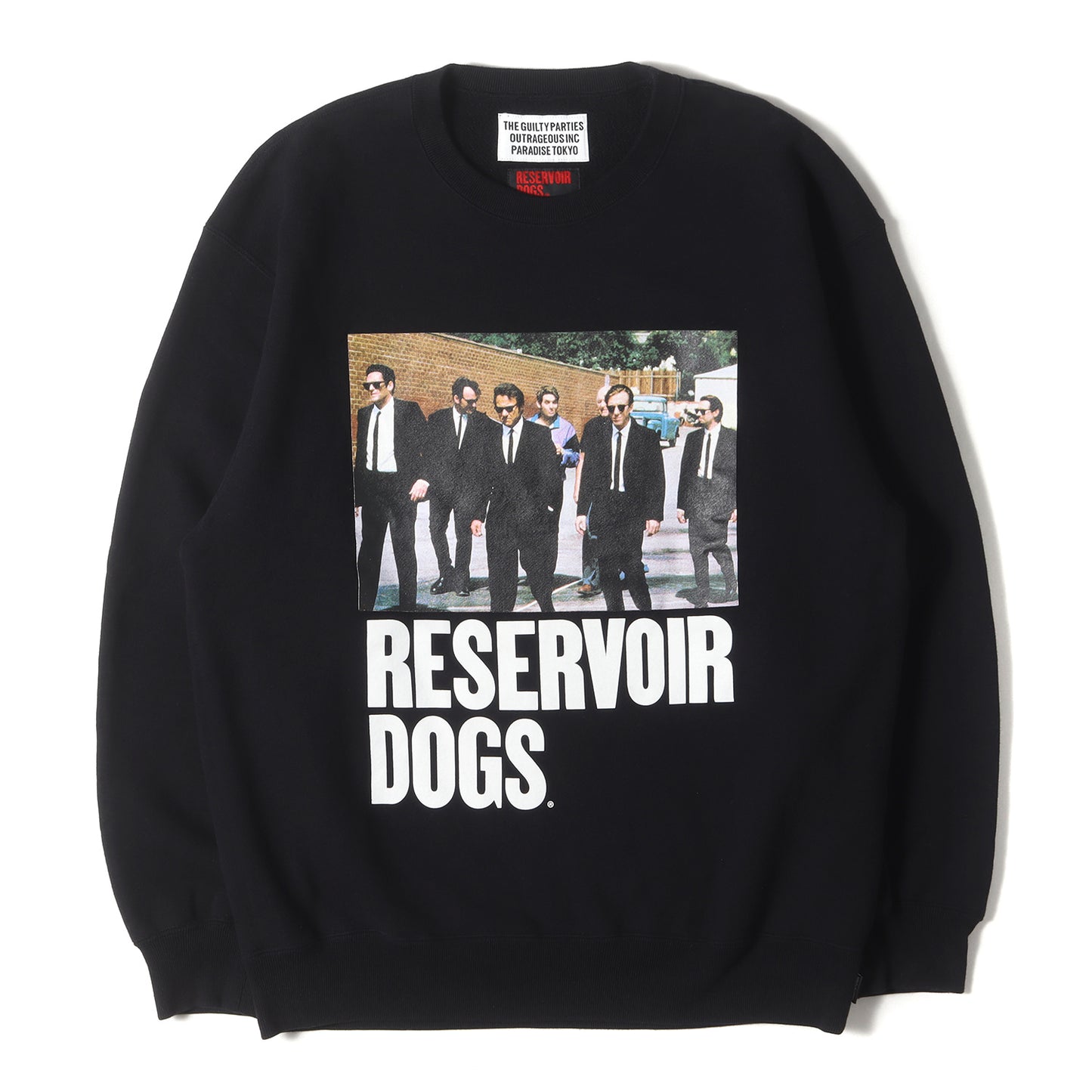24SS ×RESERVOIR DOGS フォトプリント ヘビー スウェット(HEAVY WEIGHT CREW NECK SWEAT SHIRT)