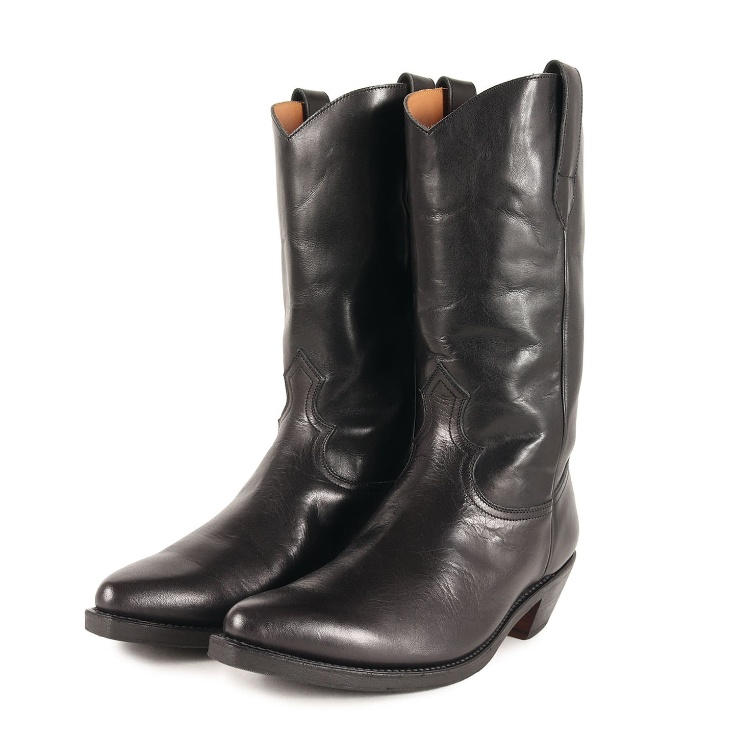 23SS ステアハイドレザー ウエスタン ロングブーツ(WESTERN LONG BOOTS)