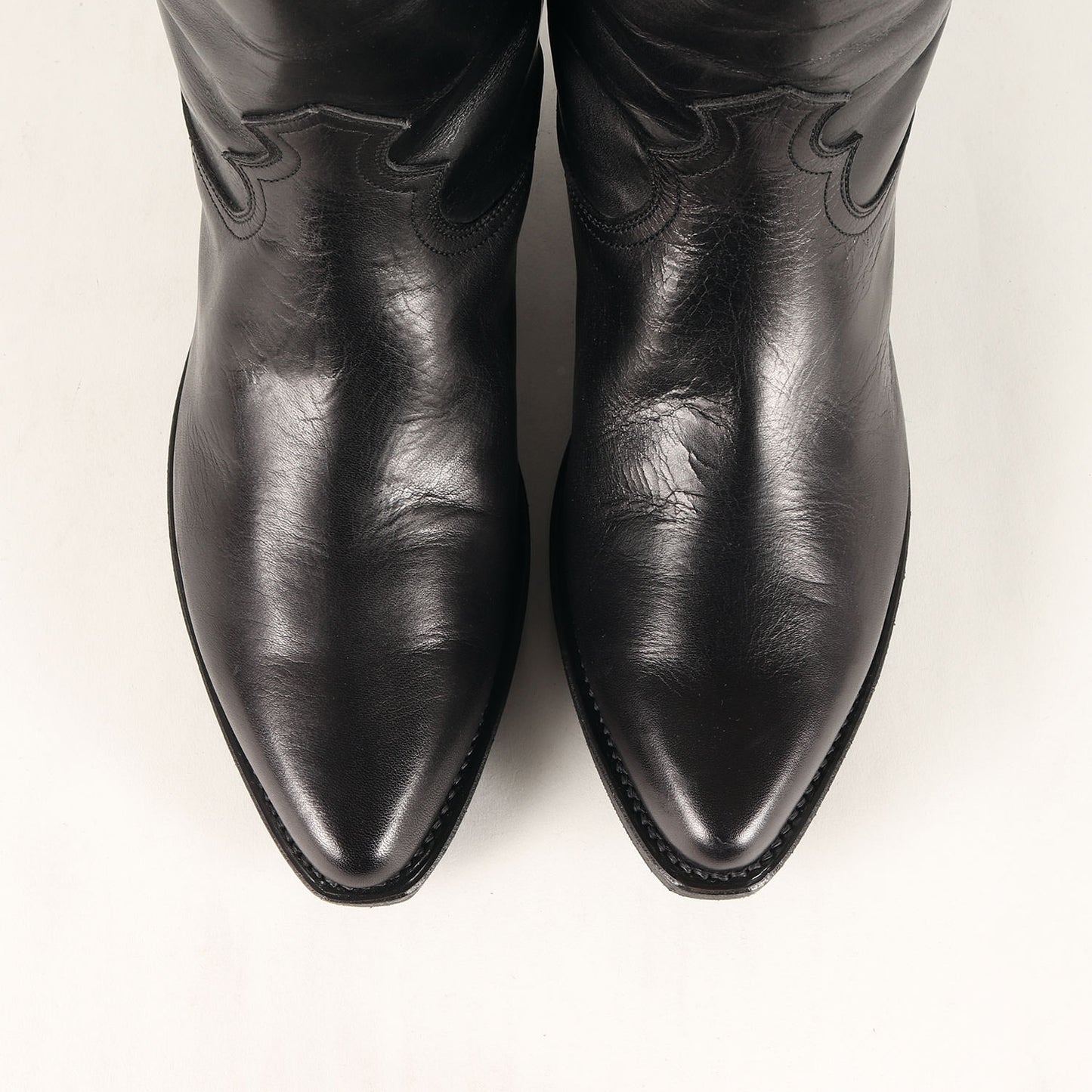 23SS ステアハイドレザー ウエスタン ロングブーツ(WESTERN LONG BOOTS)