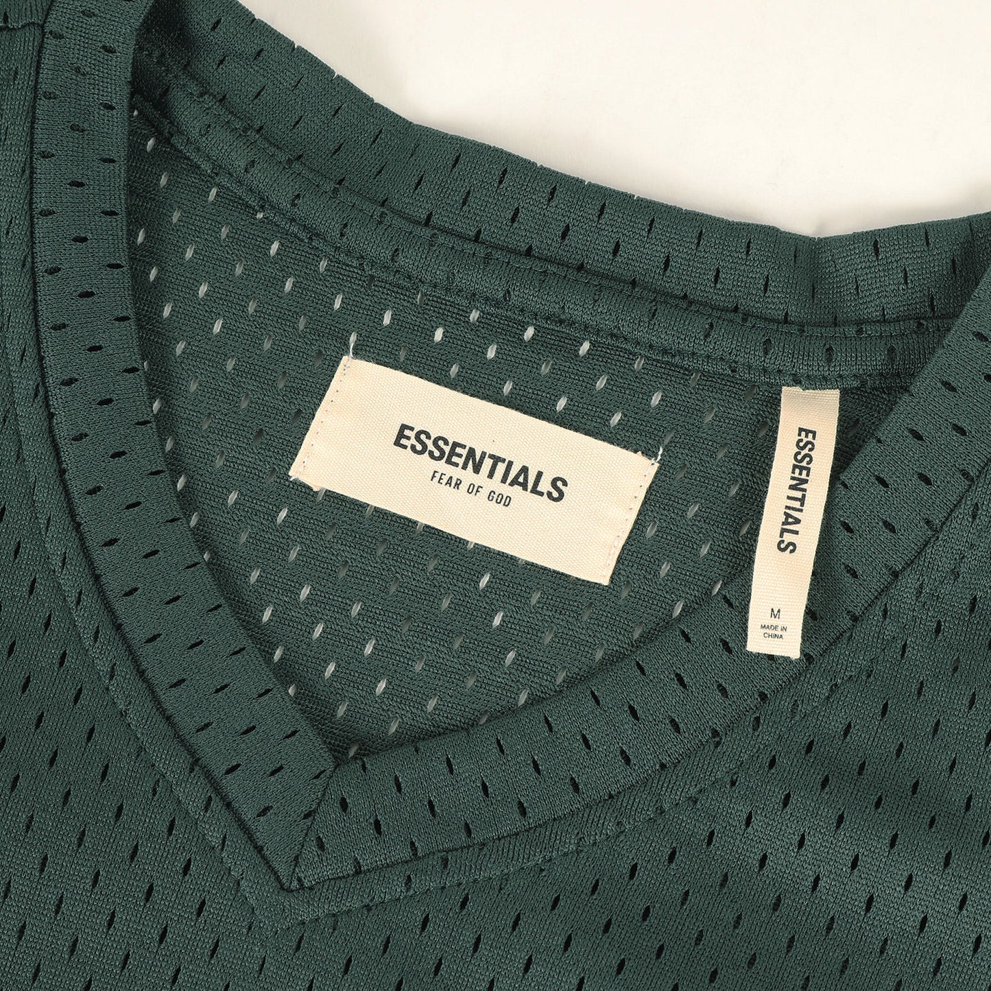 FOG ESSENTIALS Vネック メッシュジャージ Tシャツ