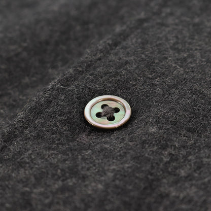 24AW ウール スムース フランネル オーバーサイズ シャツ(Wool Smooth Flannel Oversized Regular Collar Shirt)