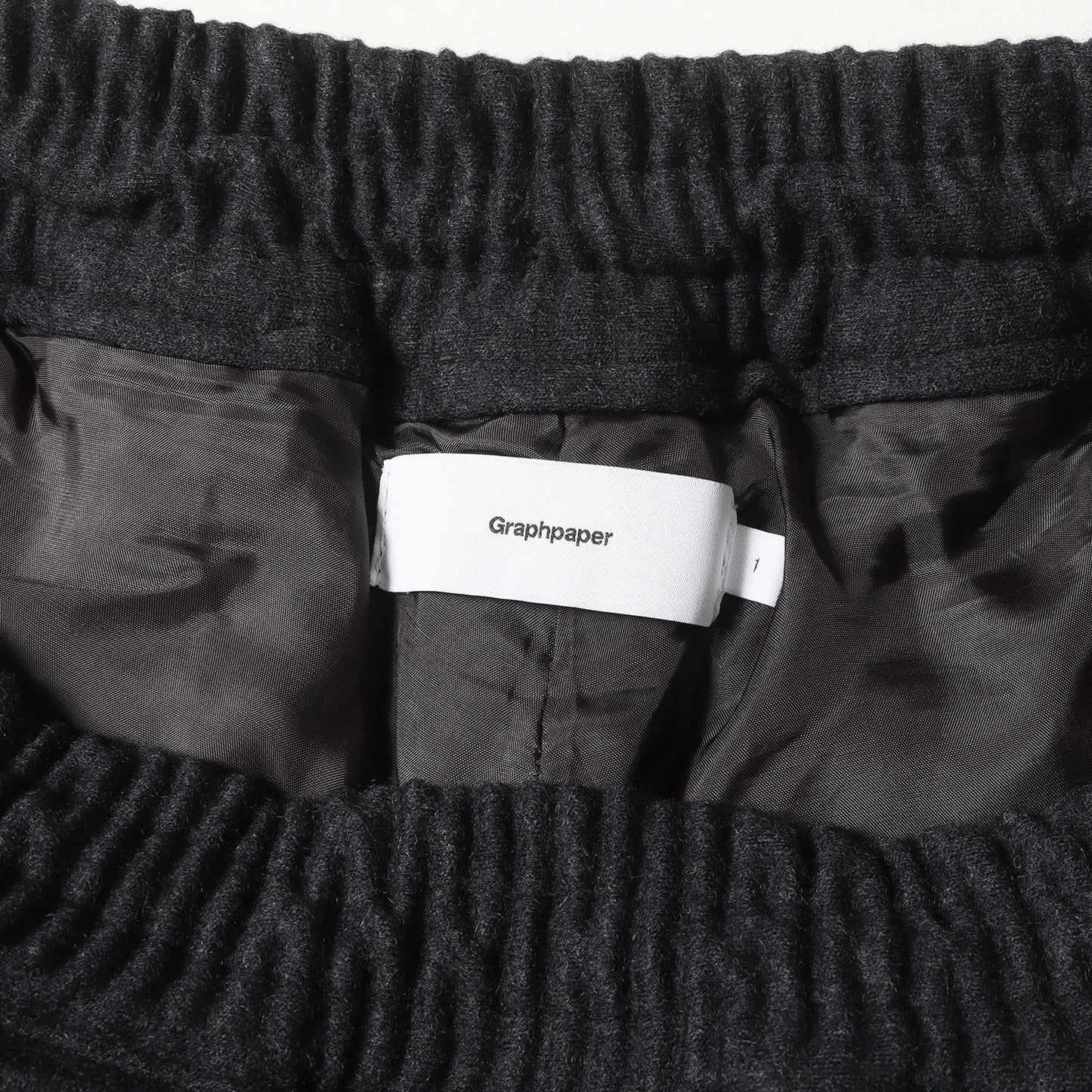 24AW ウール スムース フランネル イージー ワイド パンツ(Wool Smooth Flannel Easy Wide Pants)