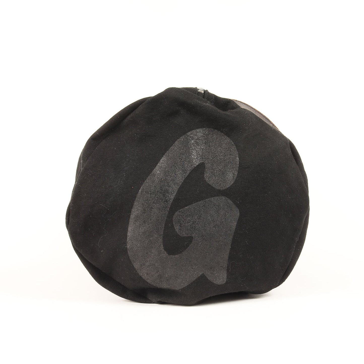 90s Gロゴ レザーハンドル キャンバス ドラムバッグ