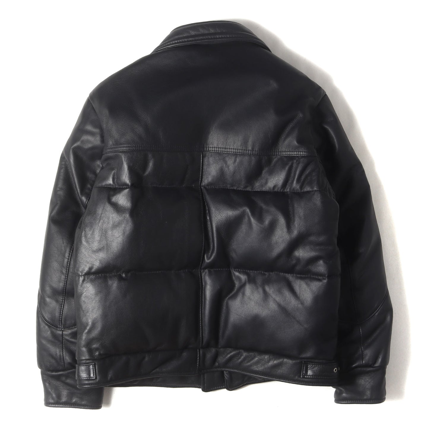 00s ×Schott B-3 ラムスキンレザー ダウンジャケット