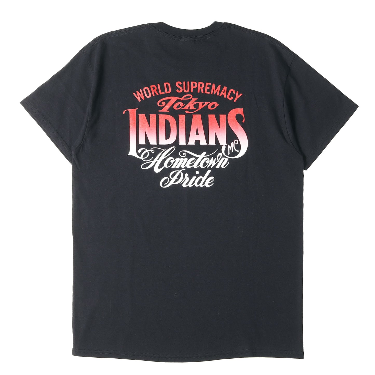 グラデーションロゴ クルーネック Tシャツ