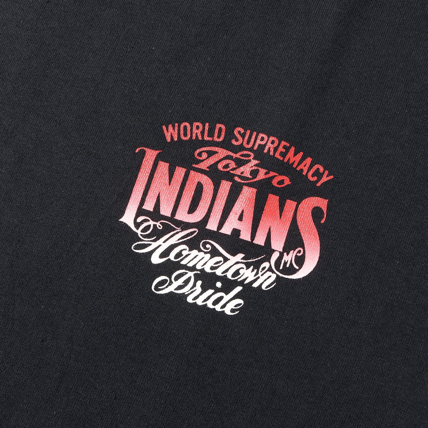 グラデーションロゴ クルーネック Tシャツ