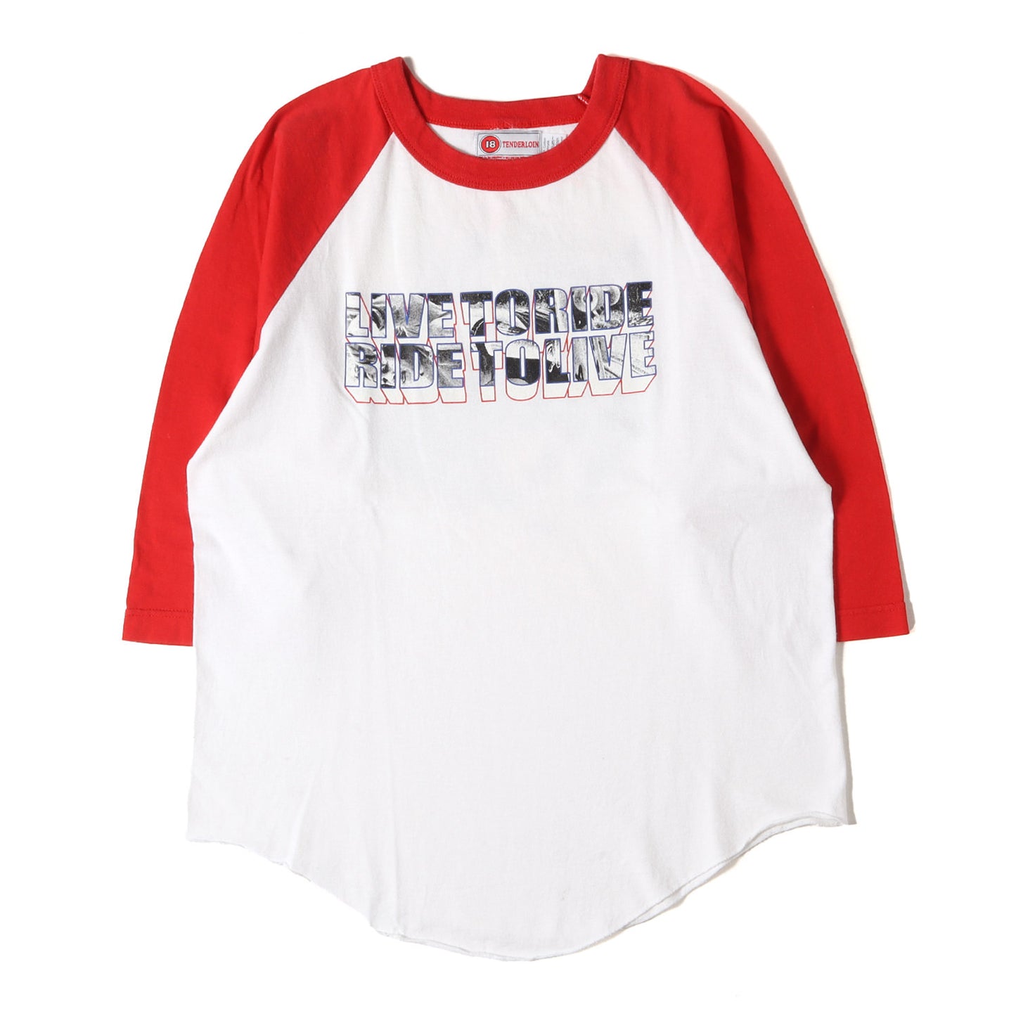 00s 初期モデル グラフィック 7分袖 ラグラン Tシャツ