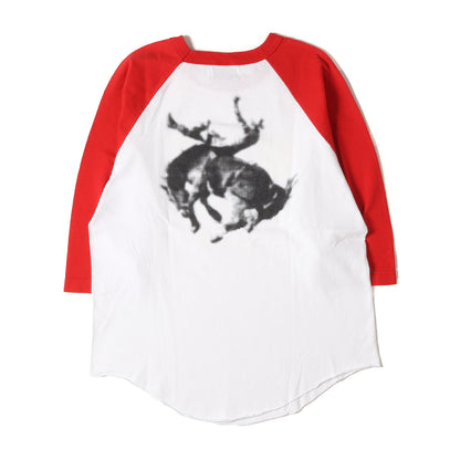 00s 初期モデル グラフィック 7分袖 ラグラン Tシャツ