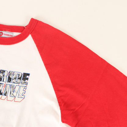 00s 初期モデル グラフィック 7分袖 ラグラン Tシャツ