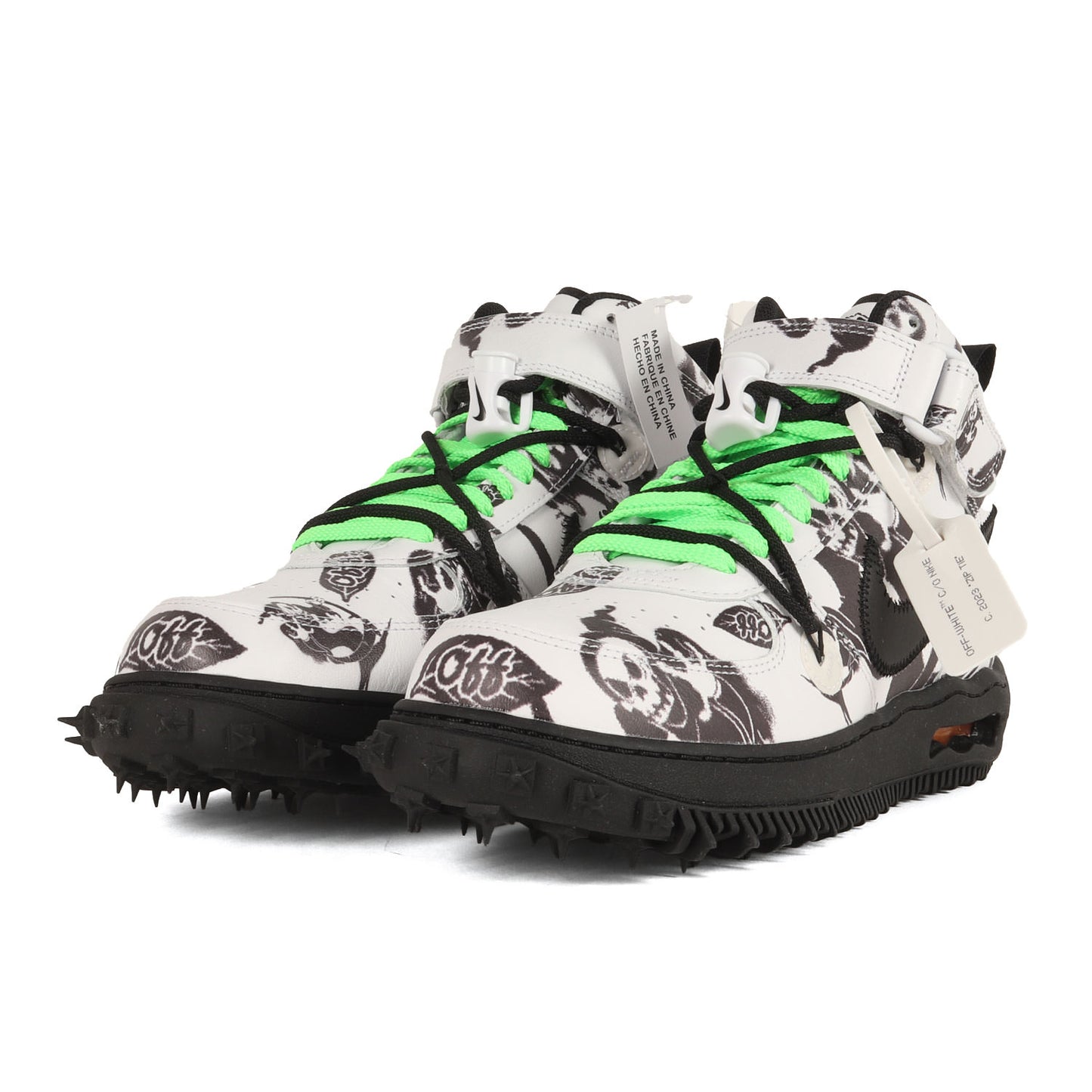 24SS ×NIKE AIR FORCE 1 MID SP LTHR GRIM REAPER (DR0500-102)