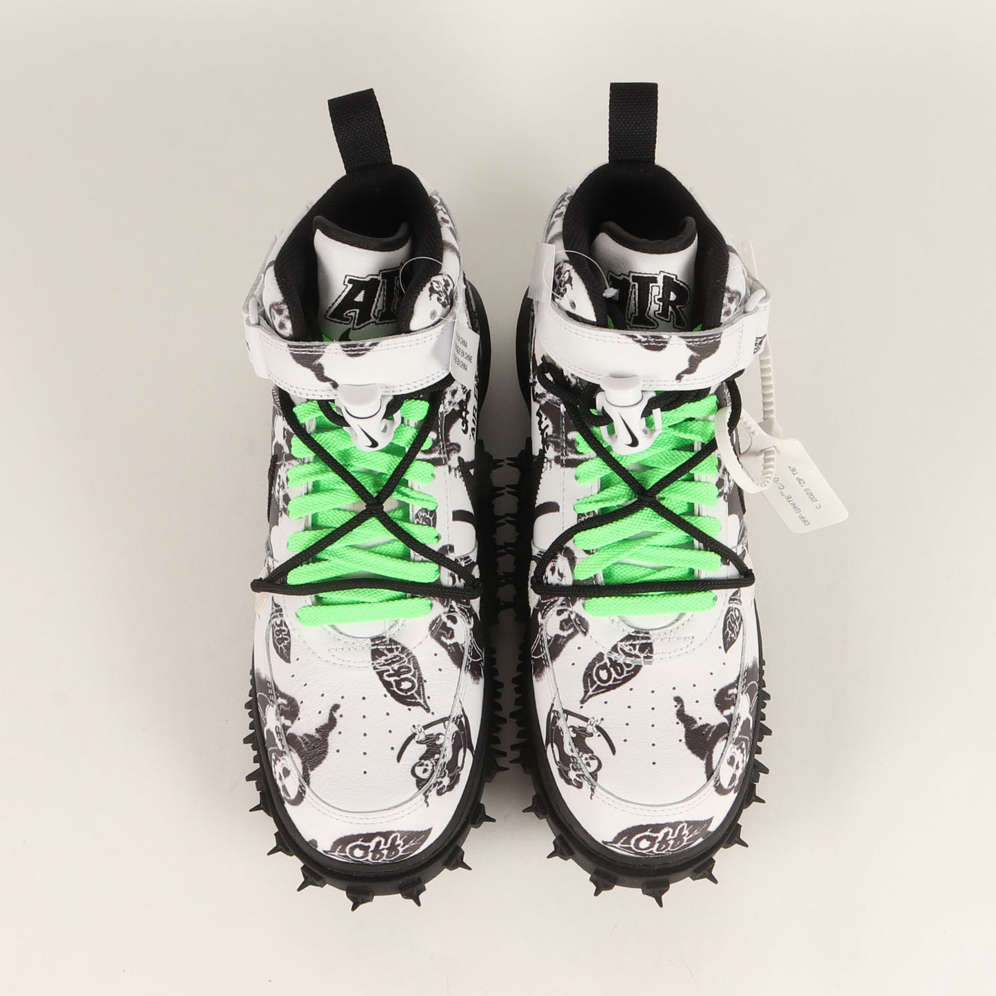 24SS ×NIKE AIR FORCE 1 MID SP LTHR GRIM REAPER (DR0500-102)