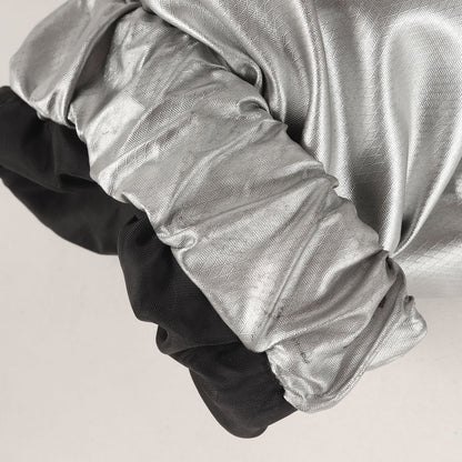 リフレクターロゴテープ パフィー ダウンジャケット(Reflective Sleeve Logo Puffy Jacket)