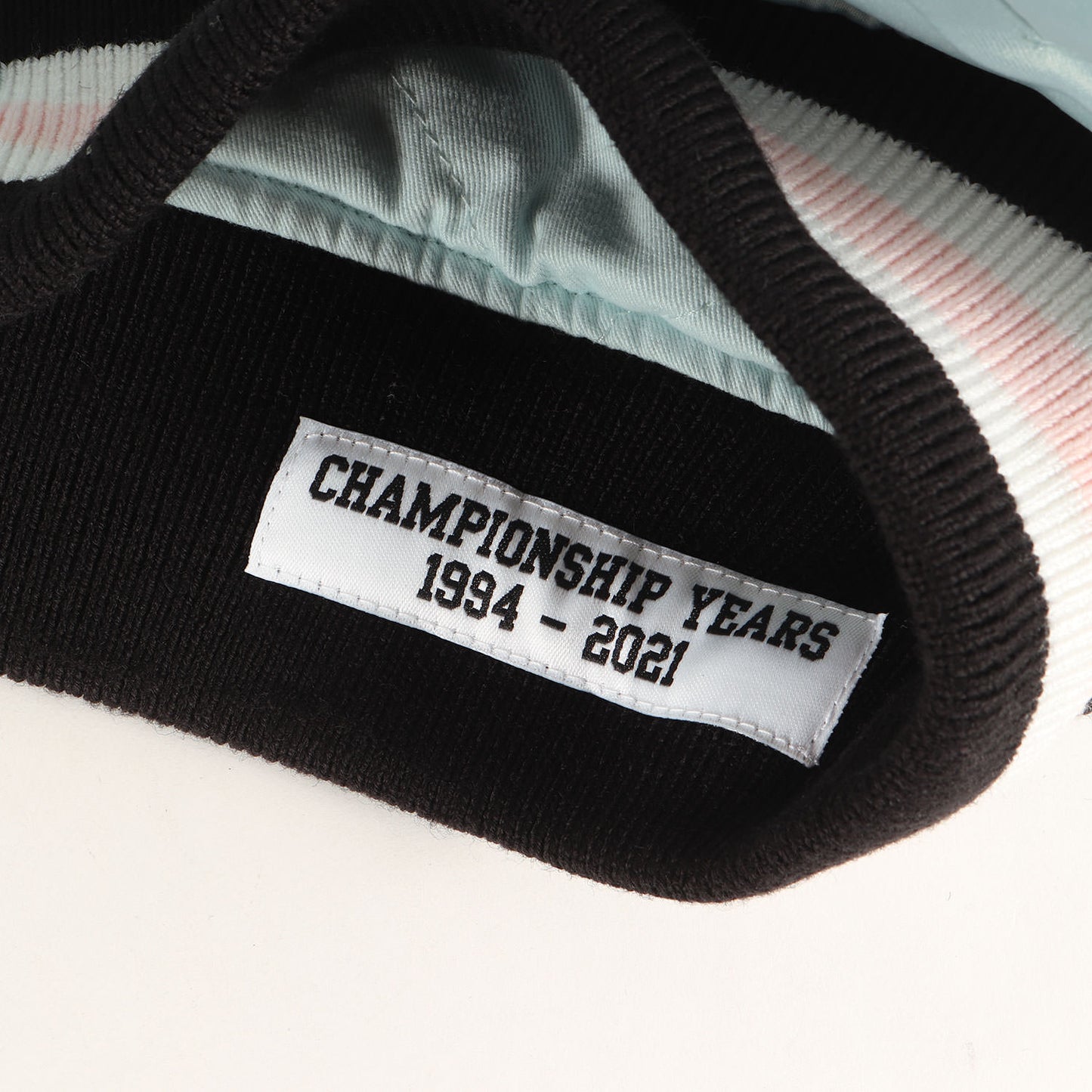 21SS ×Mitchell & Ness サテン バーシティジャケット / スタジャン(Satin Varsity Jacket)