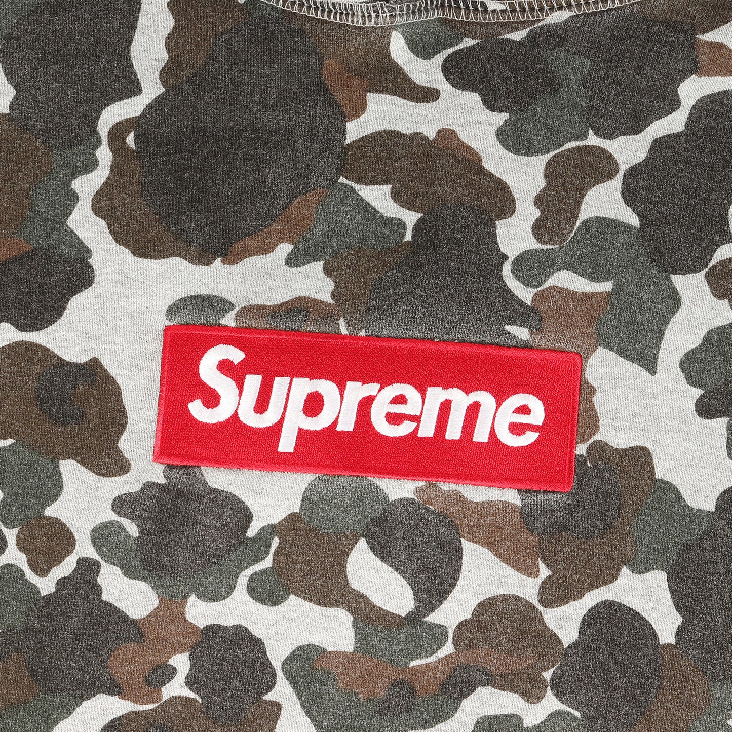 ダックハンターカモ BOXロゴ スウェットパーカー(Box Logo Hooded Sweatshirt)