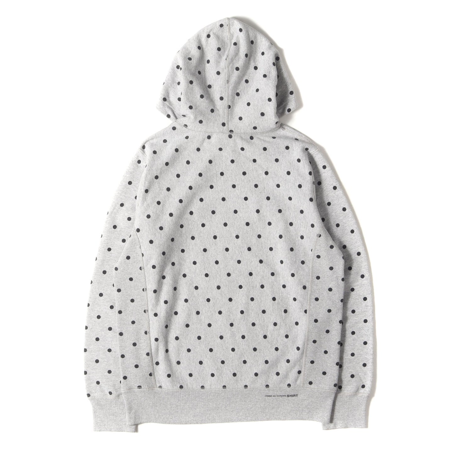 ×COMME des GARCONS SHIRT ドット柄 BOXロゴ スウェットパーカー(Box Logo Hoodie)