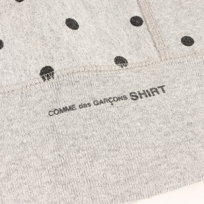 ×COMME des GARCONS SHIRT ドット柄 BOXロゴ スウェットパーカー(Box Logo Hoodie)
