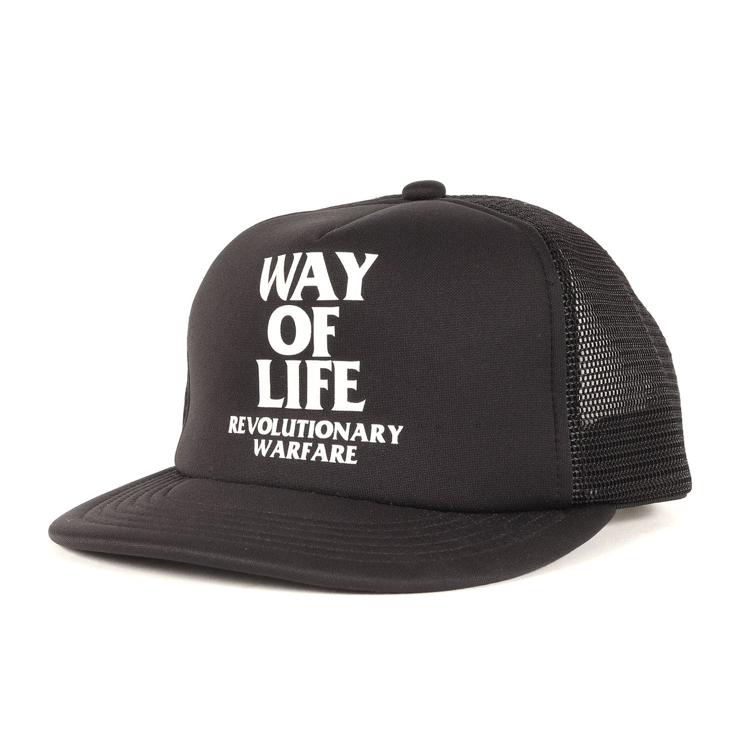 WAY OF LIFEロゴ メッシュキャップ(MESH CAP)