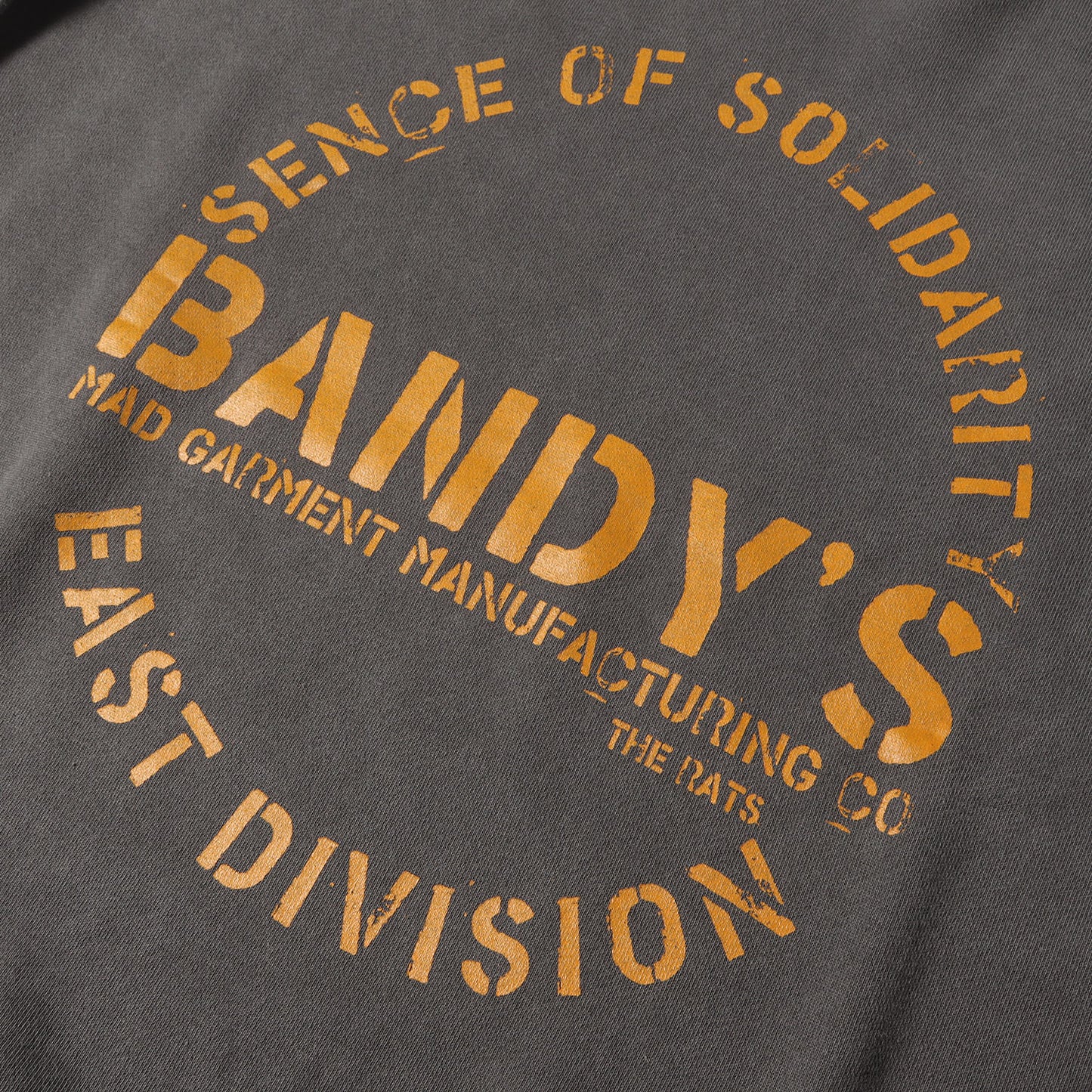 25SS ピグメントダイ加工 クルーネック スウェット(PIGMENT DYED CREW NECK SWEAT)