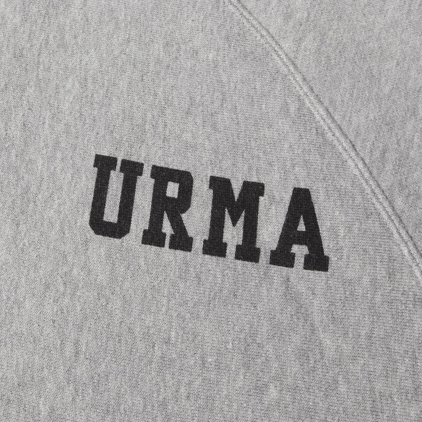 URMAロゴ ハーフジップ リバースウィーブ スウェット