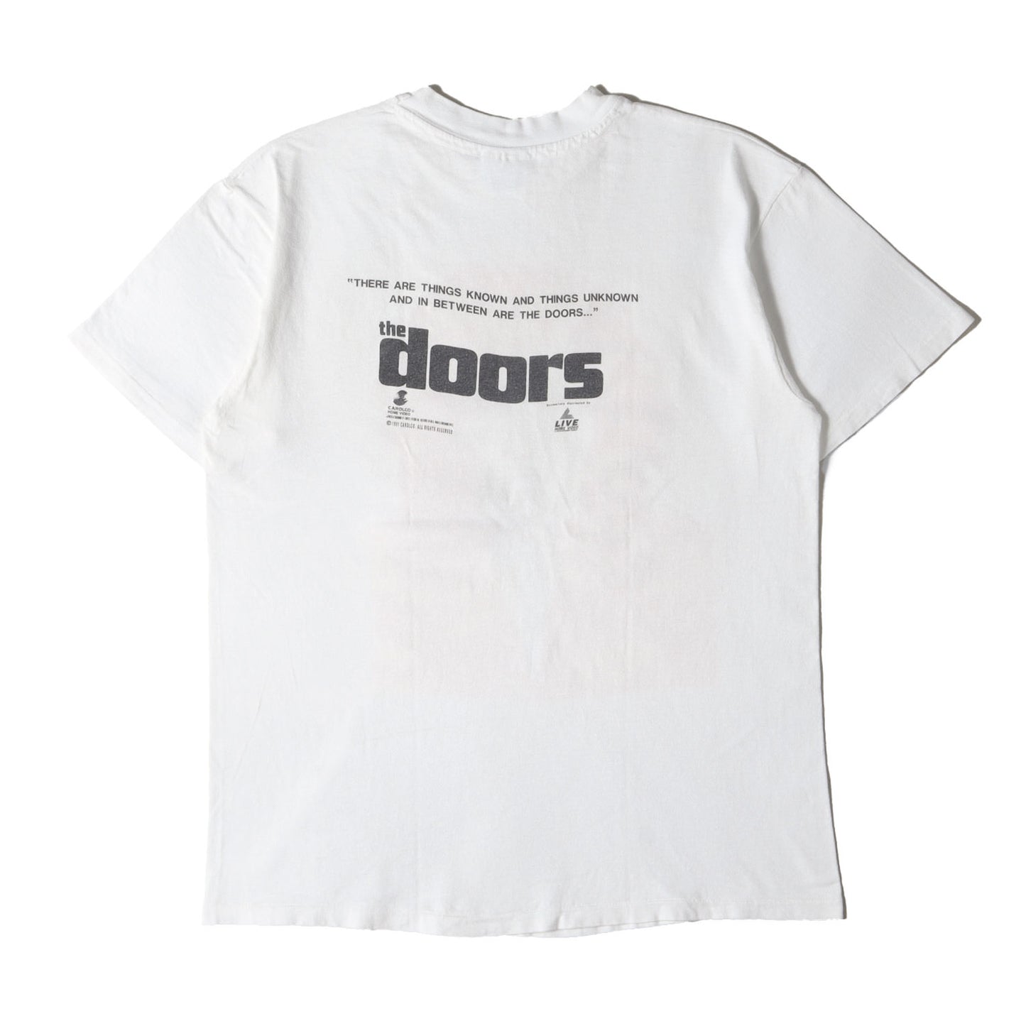 90s The Doors ヴァル・キルマー ムービー Tシャツ(Hanesボディ / USA製)