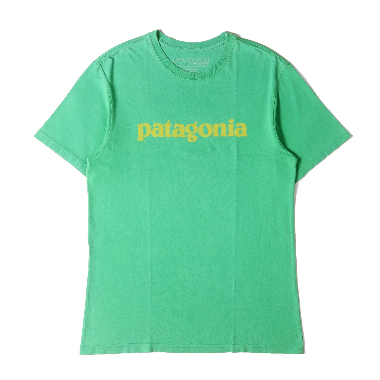 00s ブランドロゴ クルーネック Tシャツ(USA製)