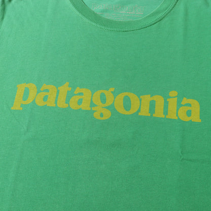 00s ブランドロゴ クルーネック Tシャツ(USA製)