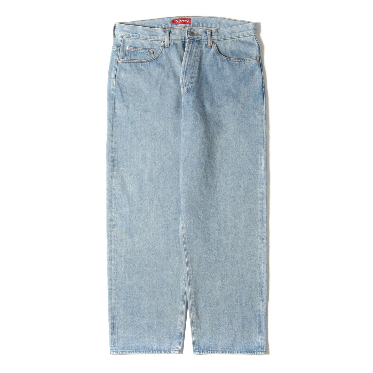 22AW クラシックロゴ刺繍 バギー デニムパンツ(Baggy Jean)