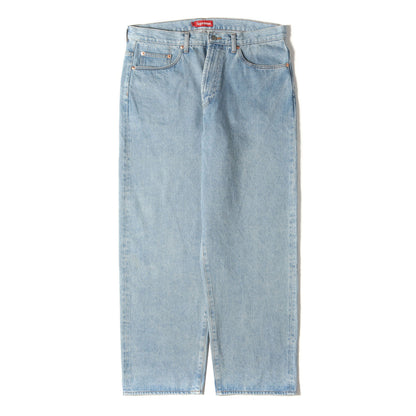 22AW クラシックロゴ刺繍 バギー デニムパンツ(Baggy Jean)