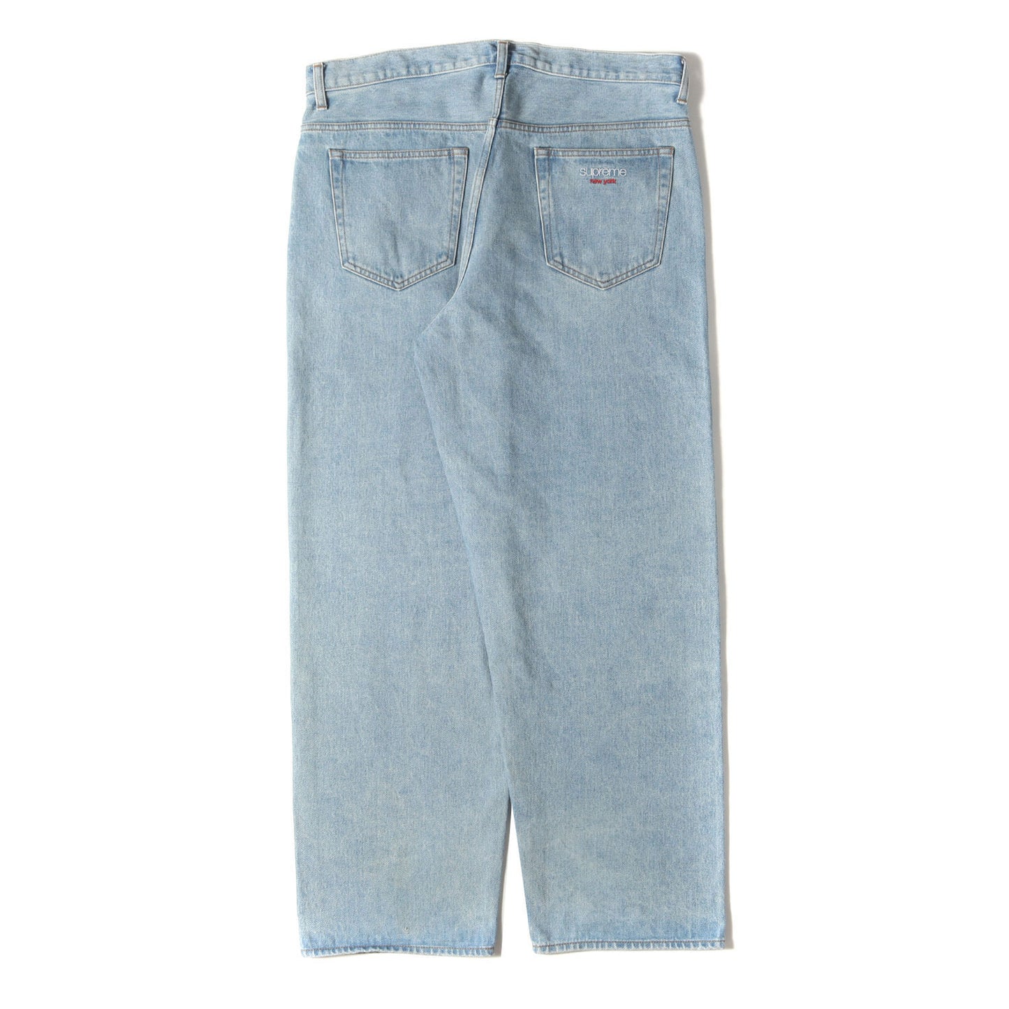 22AW クラシックロゴ刺繍 バギー デニムパンツ(Baggy Jean)