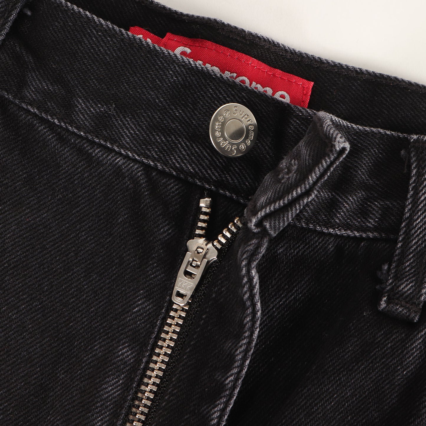 22AW クラシックロゴ刺繍 バギー デニムパンツ(Baggy Jean)