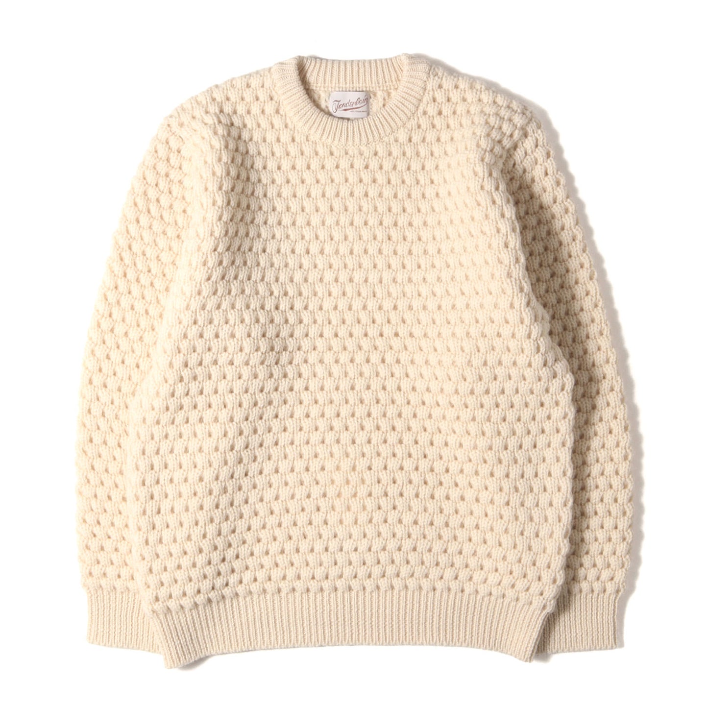 ポップコーン編み ウールニット セーター(T-SWEATER POPCORN)