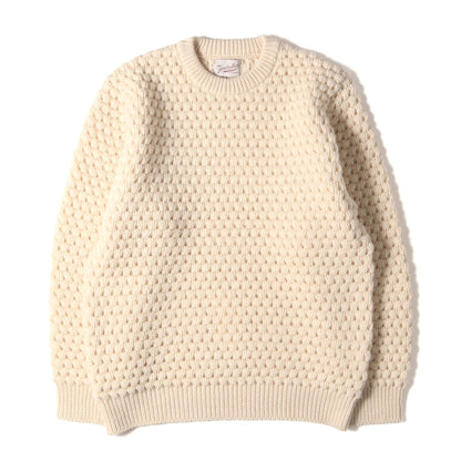 ポップコーン編み ウールニット セーター(T-SWEATER POPCORN)