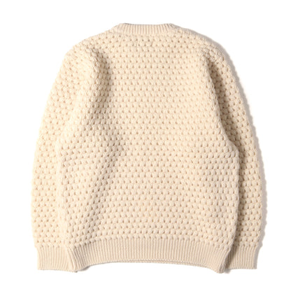 ポップコーン編み ウールニット セーター(T-SWEATER POPCORN)