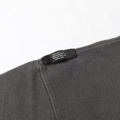 THINC PROJECT オーバーダイ加工 鹿の子 ポロシャツ