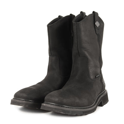 24SS 防水フルグレインレザー ウエスタンブーツ