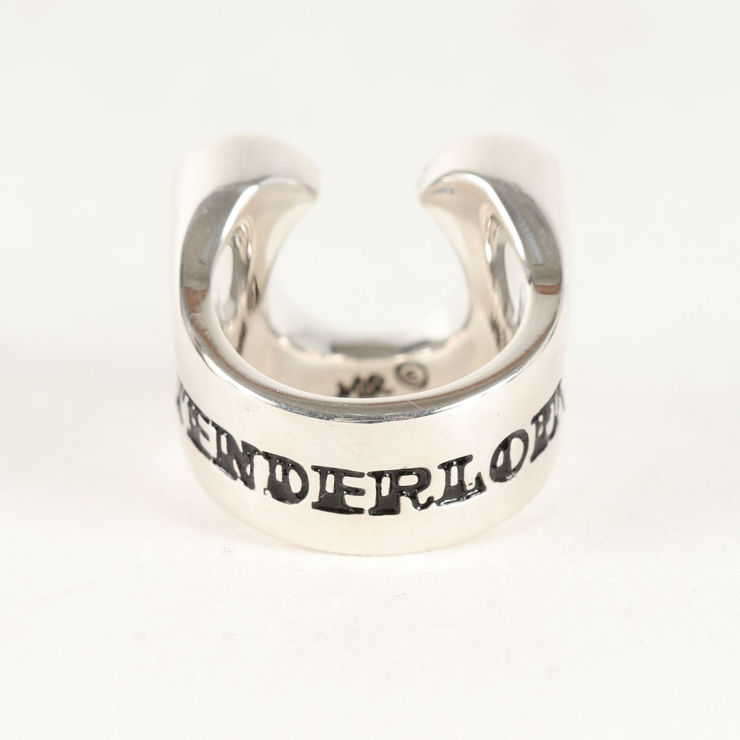 ダイヤ ホースシュー リング(H.S RING SILVER STONE CHICK SIZE)