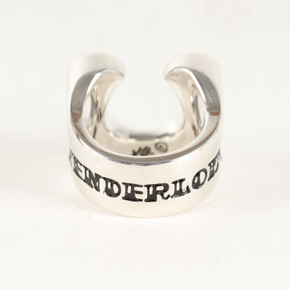 ダイヤ ホースシュー リング(H.S RING SILVER STONE CHICK SIZE)