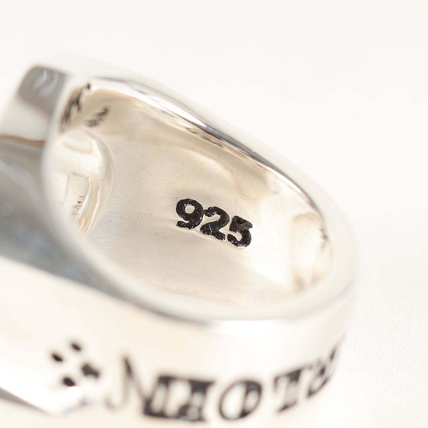 ダイヤ ホースシュー リング(H.S RING SILVER STONE CHICK SIZE