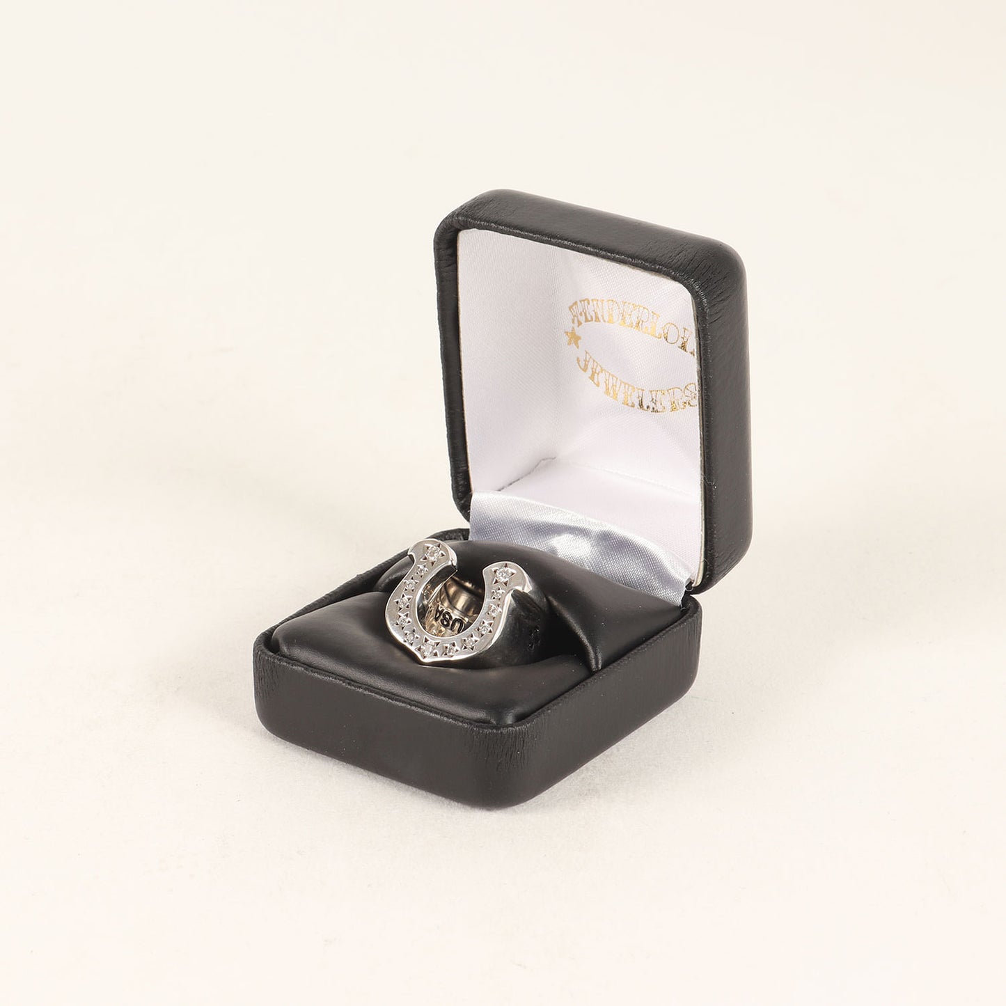 ダイヤ ホースシュー リング(H.S RING SILVER STONE CHICK SIZE)